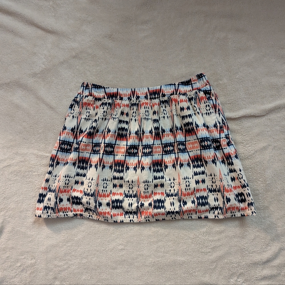 Old Navy Aztec Print A-Line Skirt, Size Small